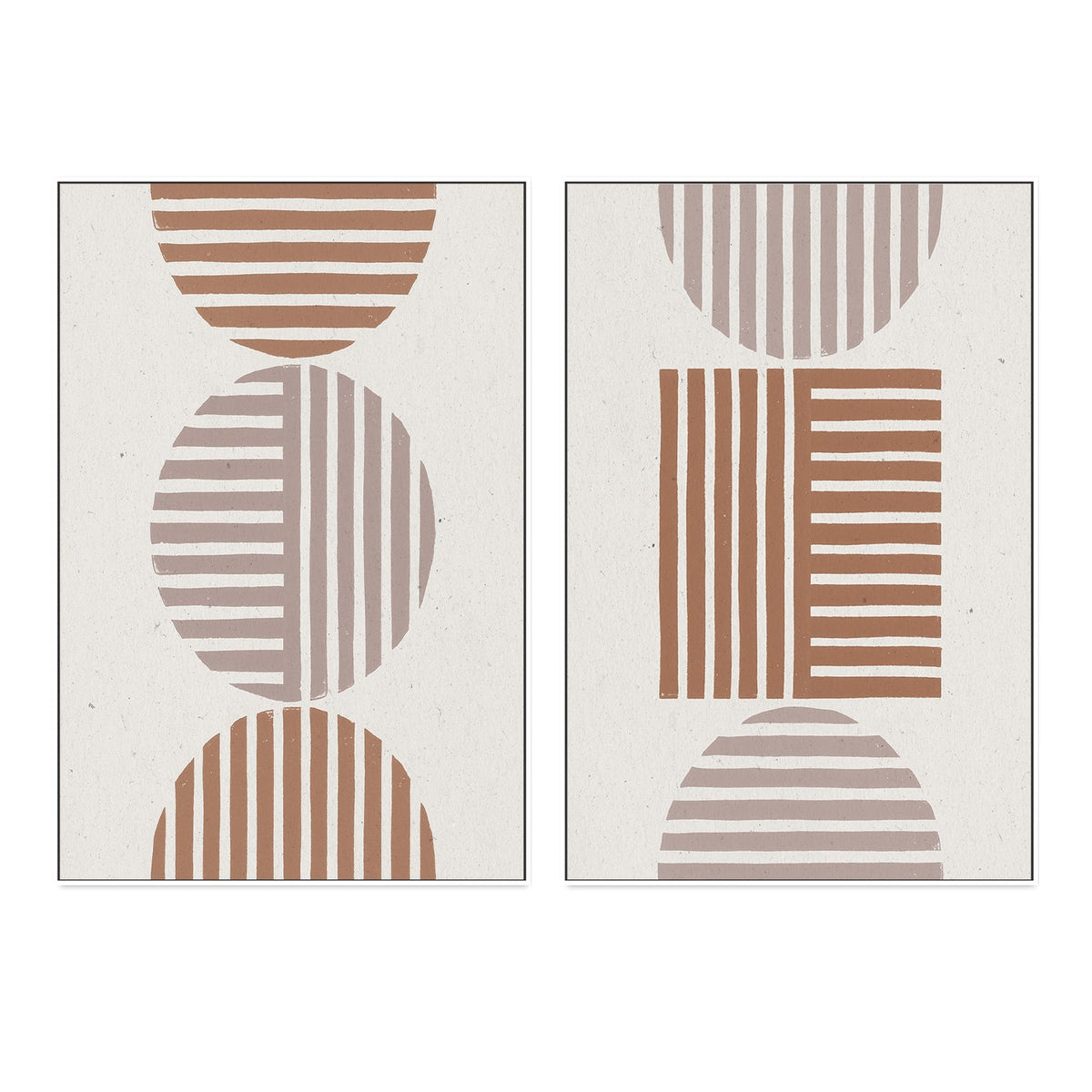 wall-art-print-canvas-poster-framed-Progression, Style A & B, Set Of 2 , By Moira Hershey-GIOIA-WALL-ART