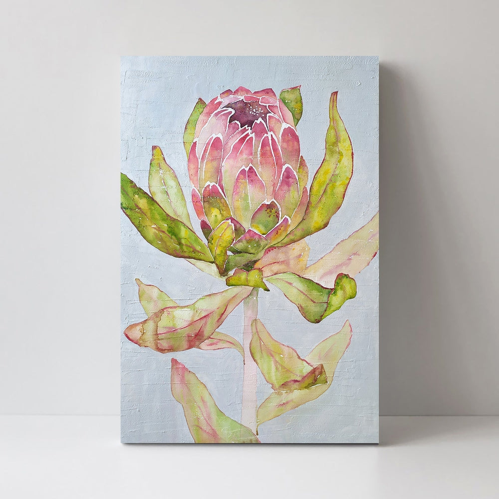 wall-art-print-canvas-poster-framed-Protea-by-Ekaterina Prisich-Gioia Wall Art