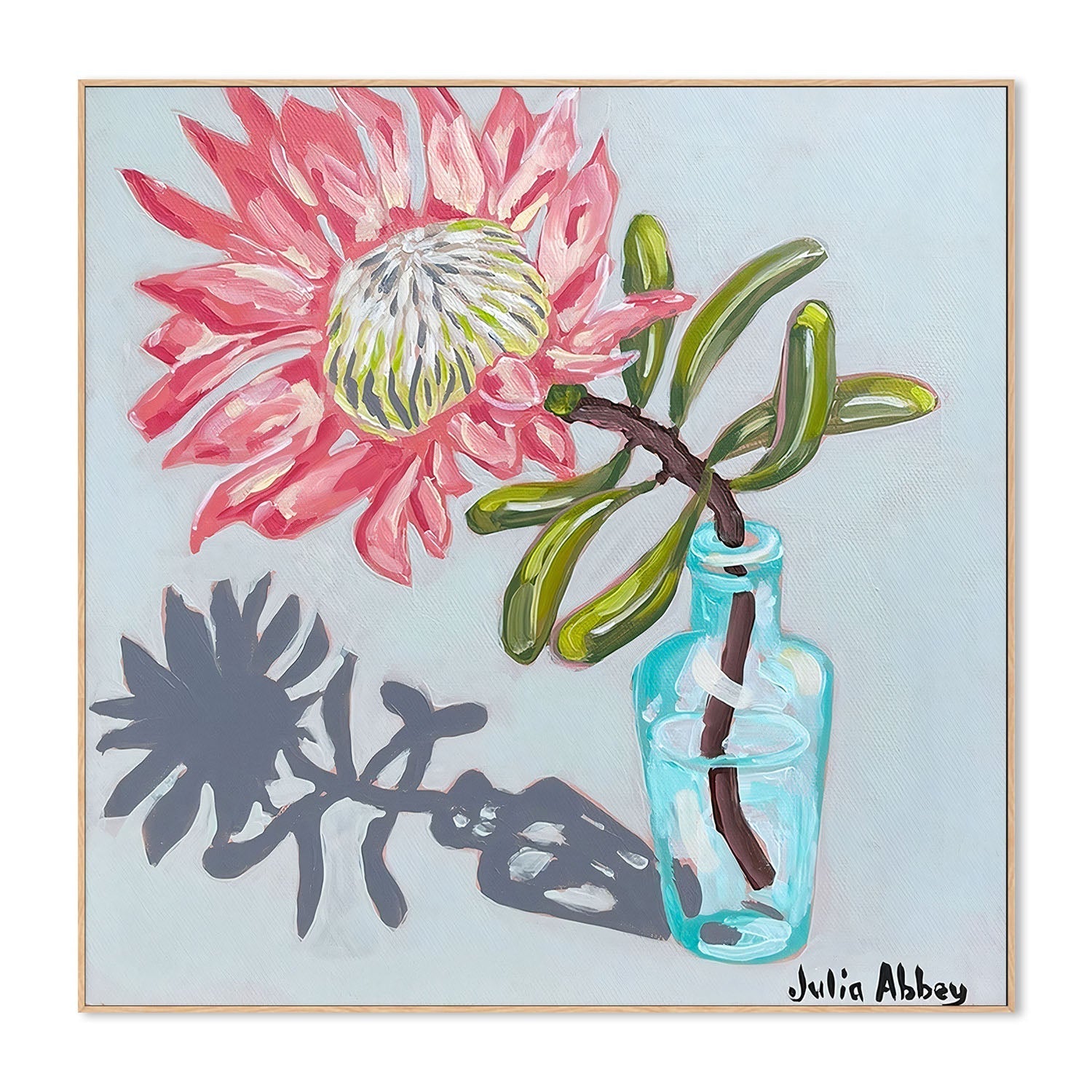 wall-art-print-canvas-poster-framed-Protea , By Julia Abbey-4