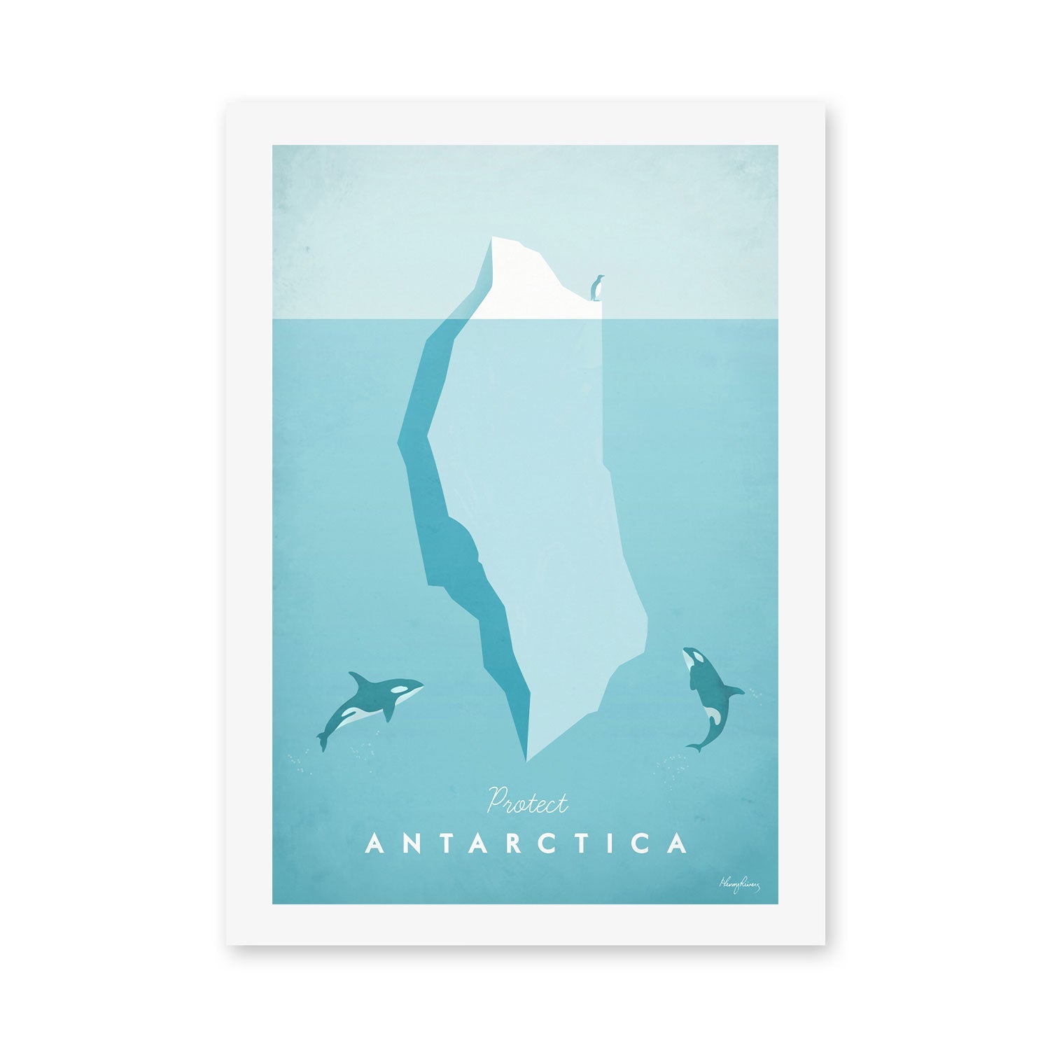 wall-art-print-canvas-poster-framed-Protect Antarctica , By Henry Rivers-GIOIA-WALL-ART
