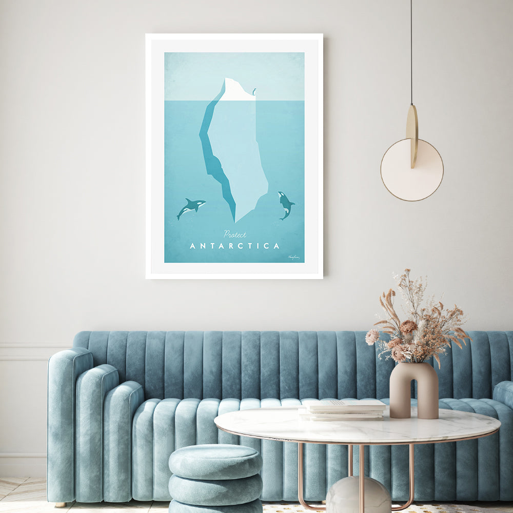 wall-art-print-canvas-poster-framed-Protect Antarctica , By Henry Rivers-GIOIA-WALL-ART