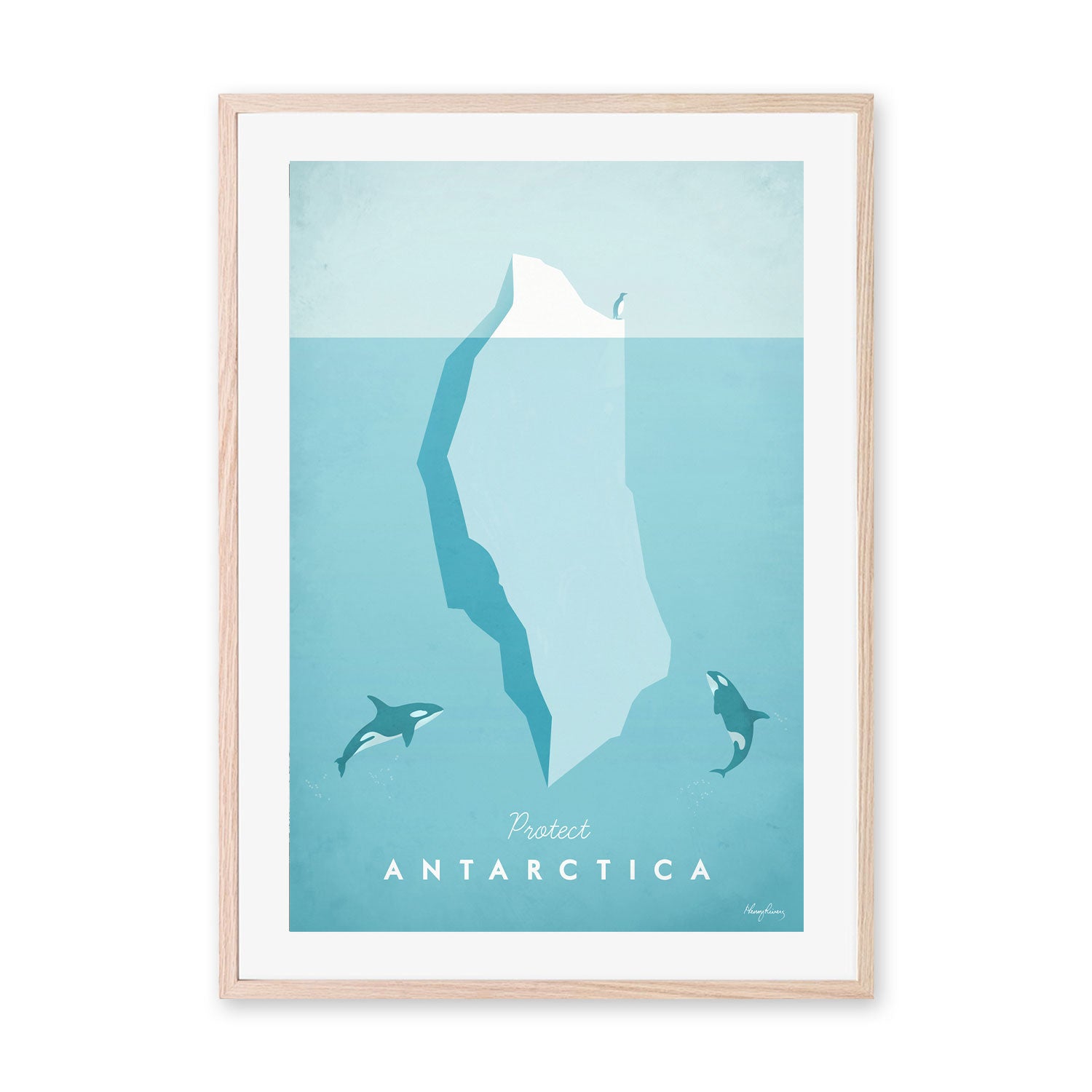 wall-art-print-canvas-poster-framed-Protect Antarctica , By Henry Rivers-GIOIA-WALL-ART
