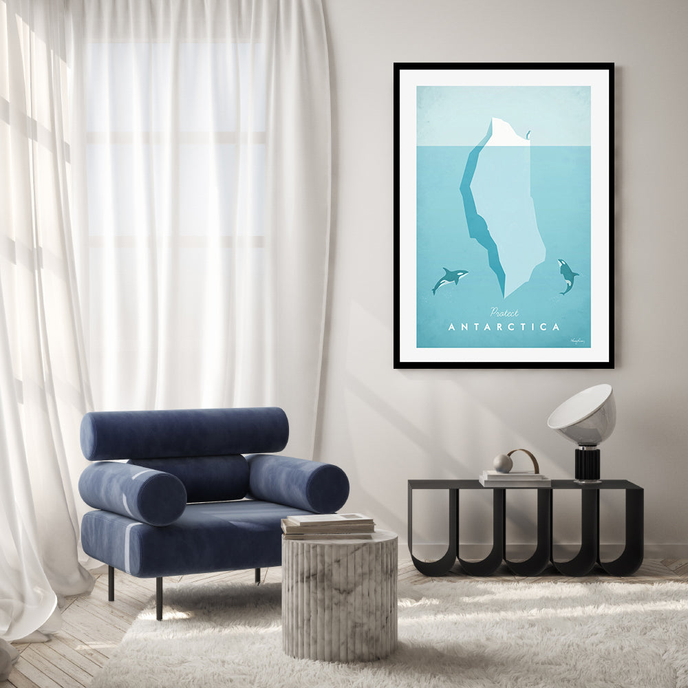 wall-art-print-canvas-poster-framed-Protect Antarctica , By Henry Rivers-GIOIA-WALL-ART