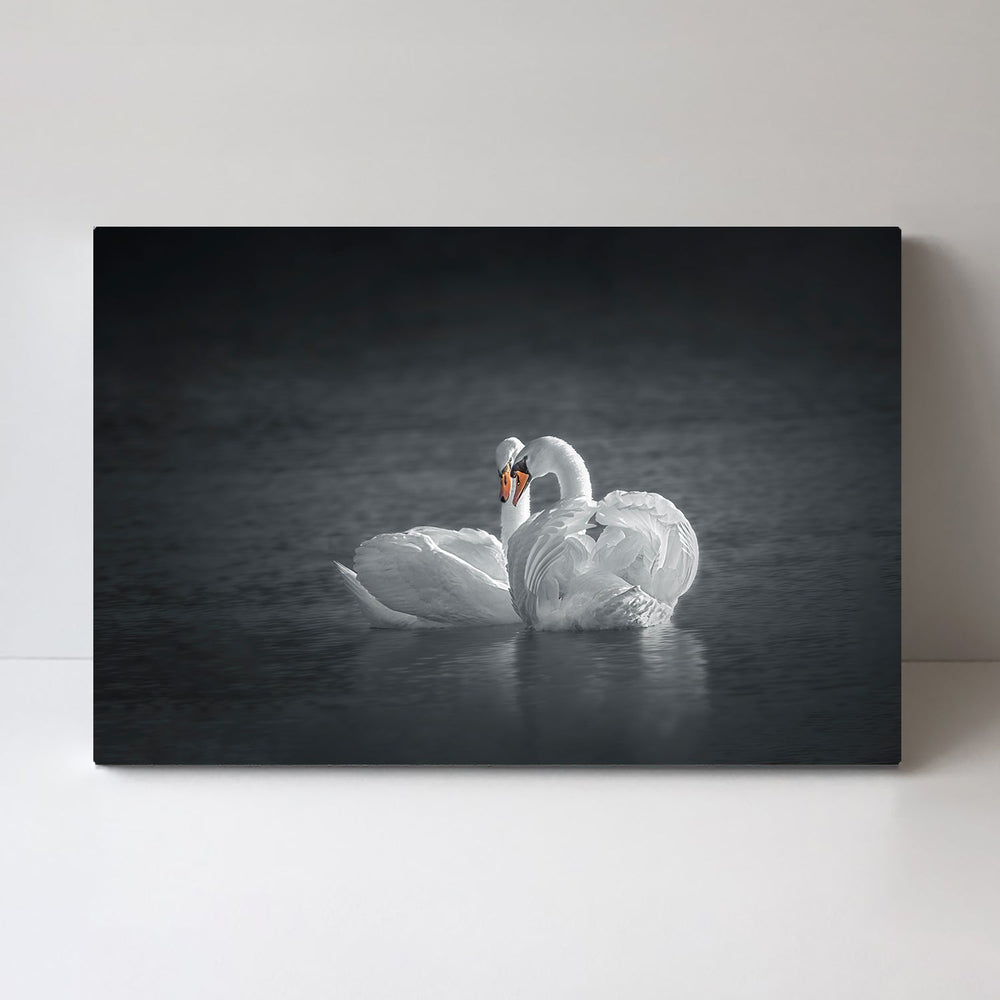 wall-art-print-canvas-poster-framed-Public Display Of Affection, By Mei Hu-by-Plus X Studio-Gioia Wall Art
