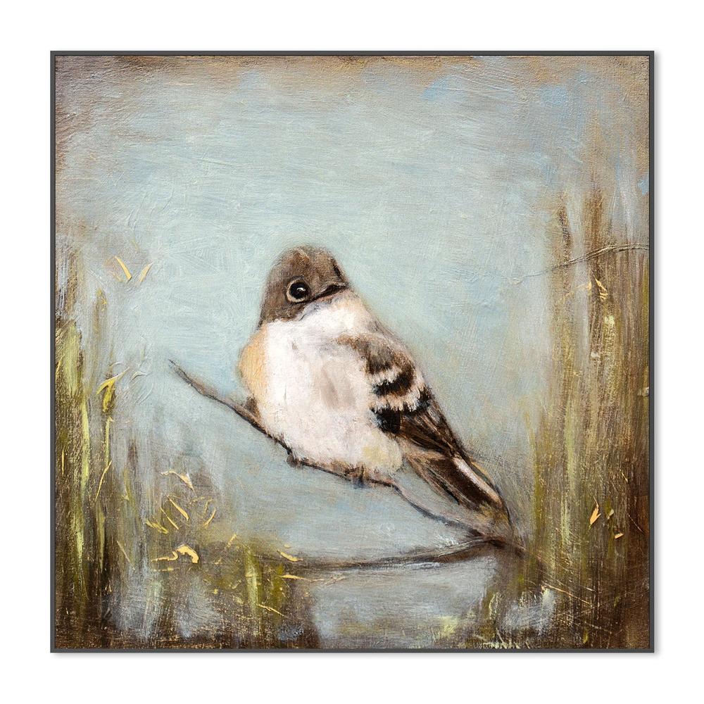 wall-art-print-canvas-poster-framed-Quiet Bird on Branch-3