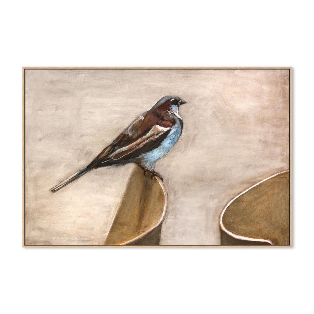 wall-art-print-canvas-poster-framed-Quiet Sparrow Perch-4
