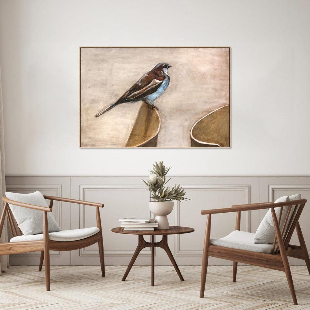 wall-art-print-canvas-poster-framed-Quiet Sparrow Perch-9
