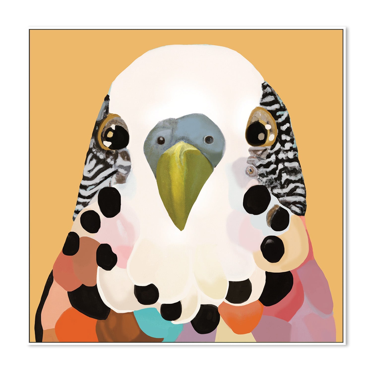 wall-art-print-canvas-poster-framed-Rainbow Chirping , By Stacey Williams-5