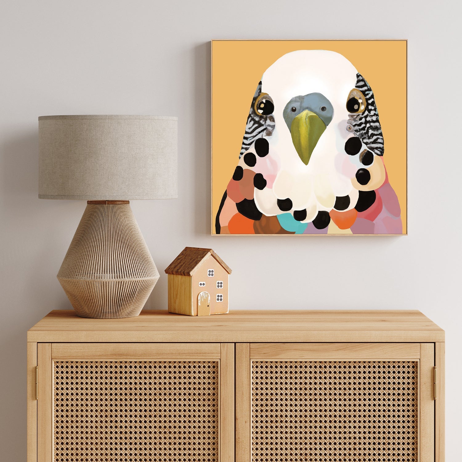 wall-art-print-canvas-poster-framed-Rainbow Chirping , By Stacey Williams-7