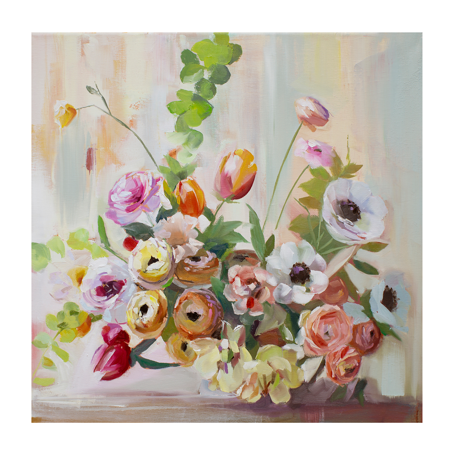 wall-art-print-canvas-poster-framed-Ranunculus I , By Jenny Westenhofer Art-1