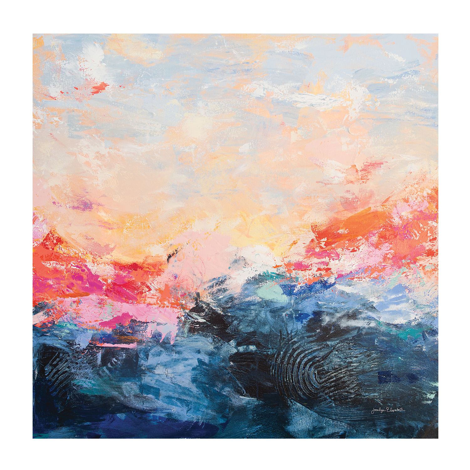 wall-art-print-canvas-poster-framed-Red Sky at Morning , By Jocelyn Elizabeth-1