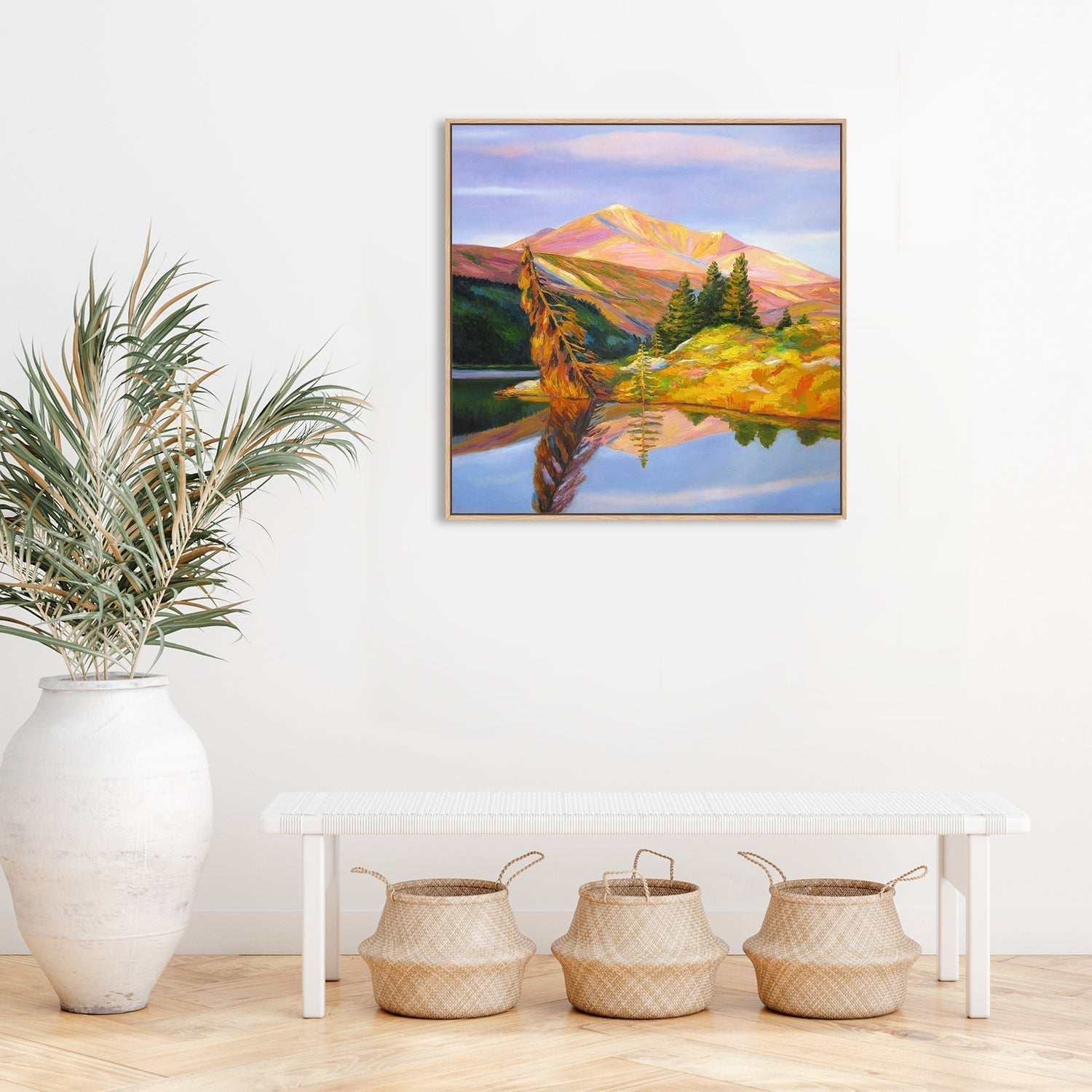 wall-art-print-canvas-poster-framed-Reflection-by-Ieva Baklane-Gioia Wall Art