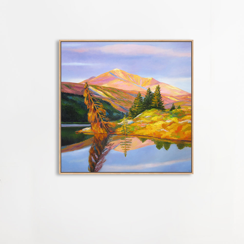wall-art-print-canvas-poster-framed-Reflection-by-Ieva Baklane-Gioia Wall Art