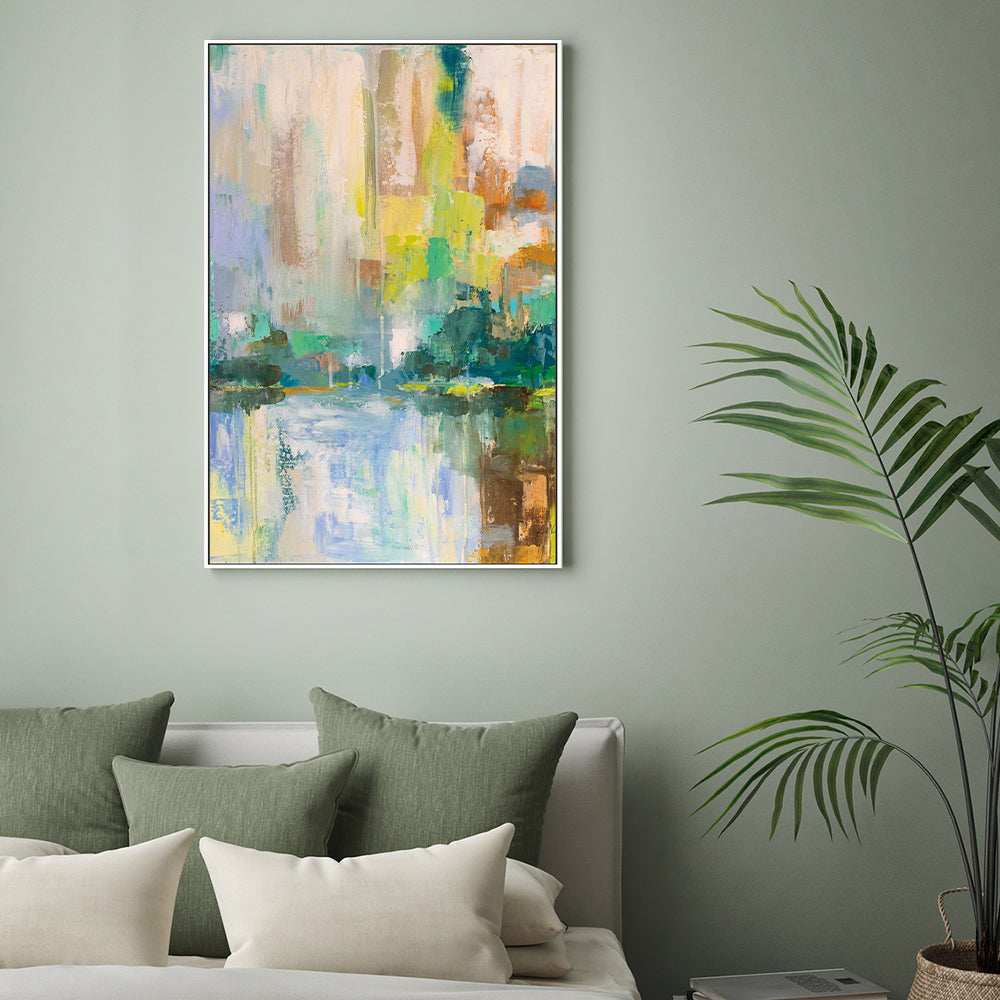 wall-art-print-canvas-poster-framed-Reflection, Style A-by-Jeanette Vertentes-Gioia Wall Art