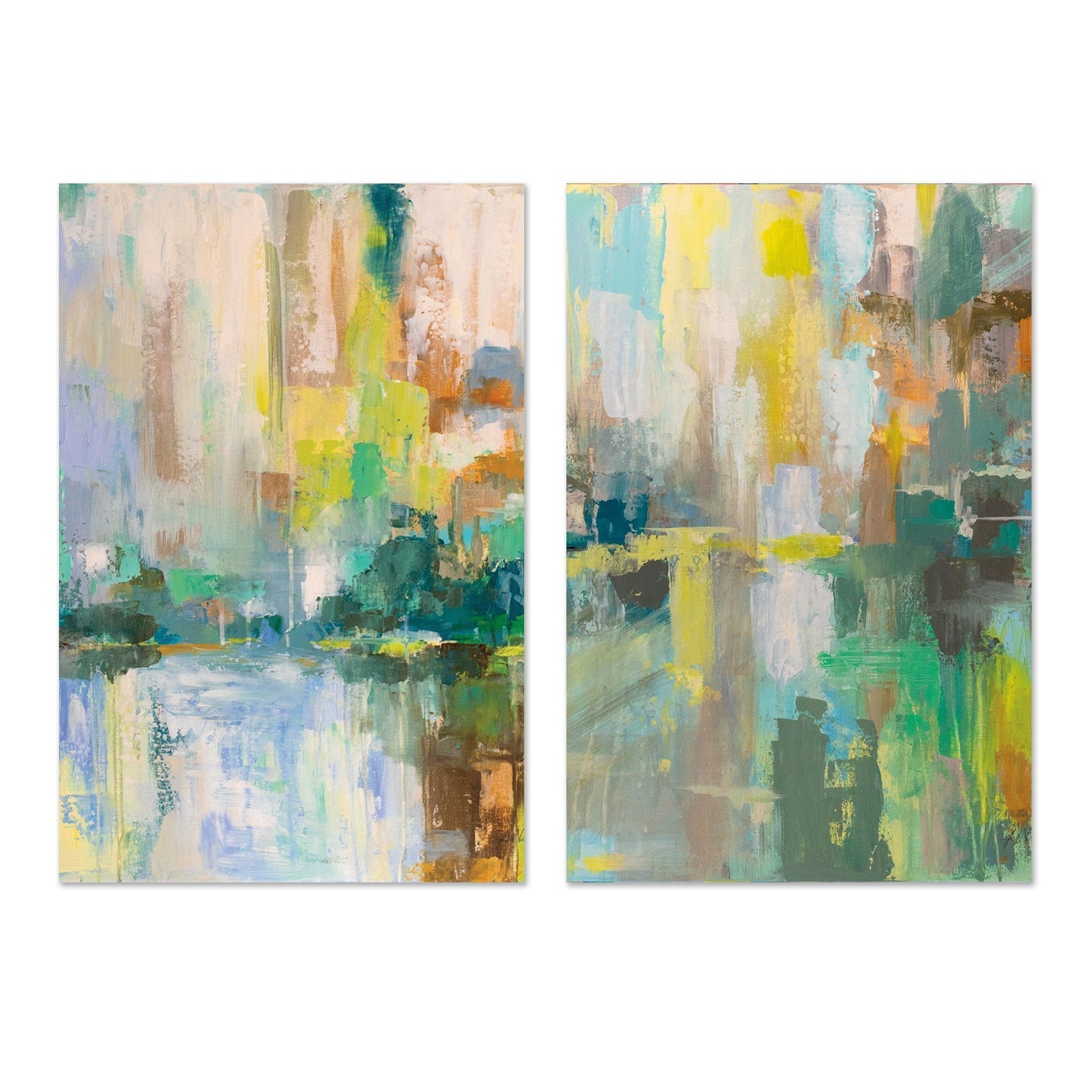 wall-art-print-canvas-poster-framed-Reflections, Set of 2-by-Jeanette Vertentes-Gioia Wall Art