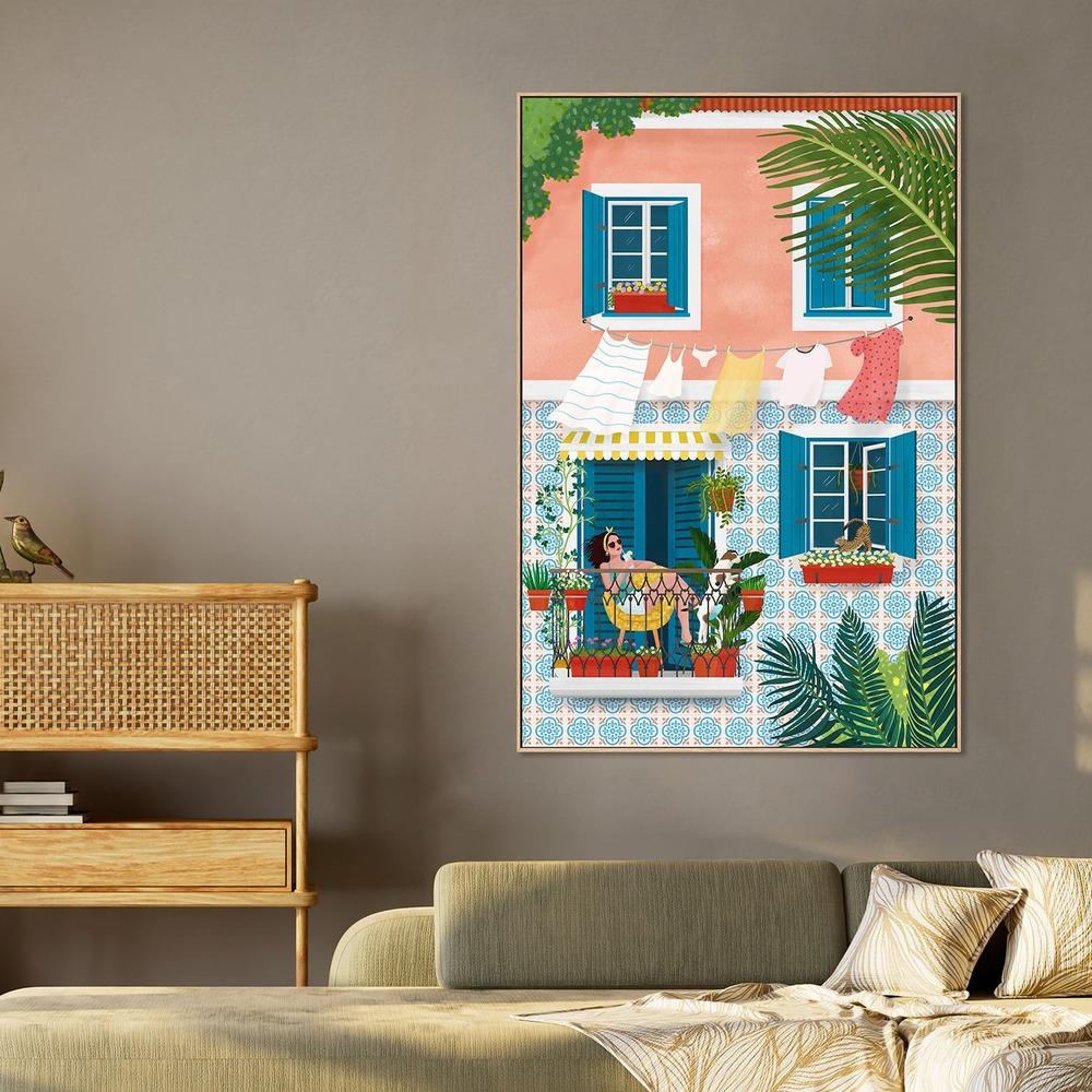 wall-art-print-canvas-poster-framed-Relaxing Summer Balcony-2