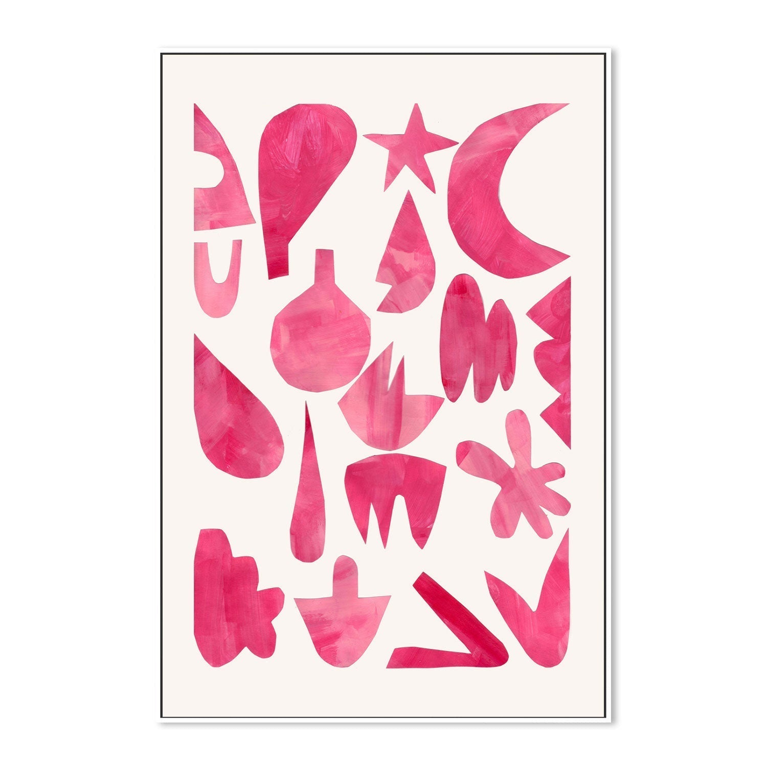wall-art-print-canvas-poster-framed-Retro Party , By Ejaaz Haniff-GIOIA-WALL-ART