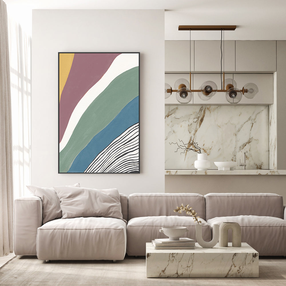 wall-art-print-canvas-poster-framed-Retrospect, Style A , By Danhui Nai-GIOIA-WALL-ART