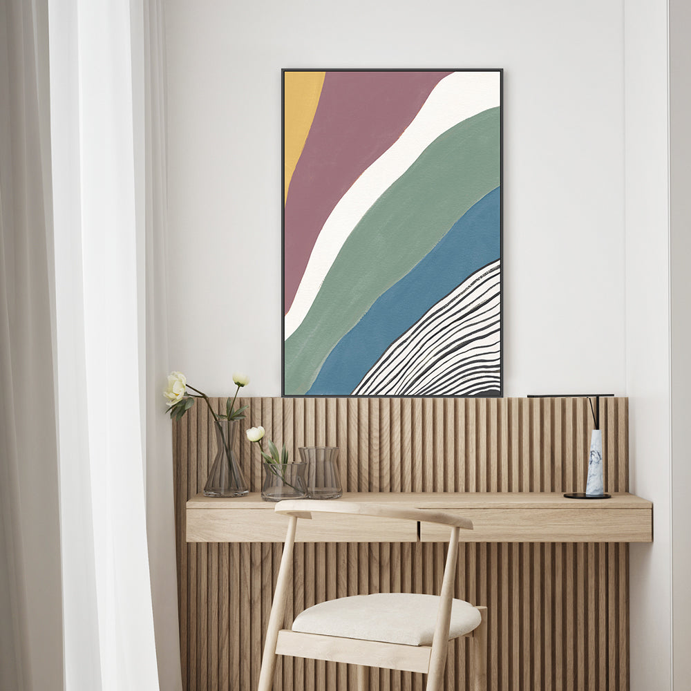 wall-art-print-canvas-poster-framed-Retrospect, Style A , By Danhui Nai-GIOIA-WALL-ART