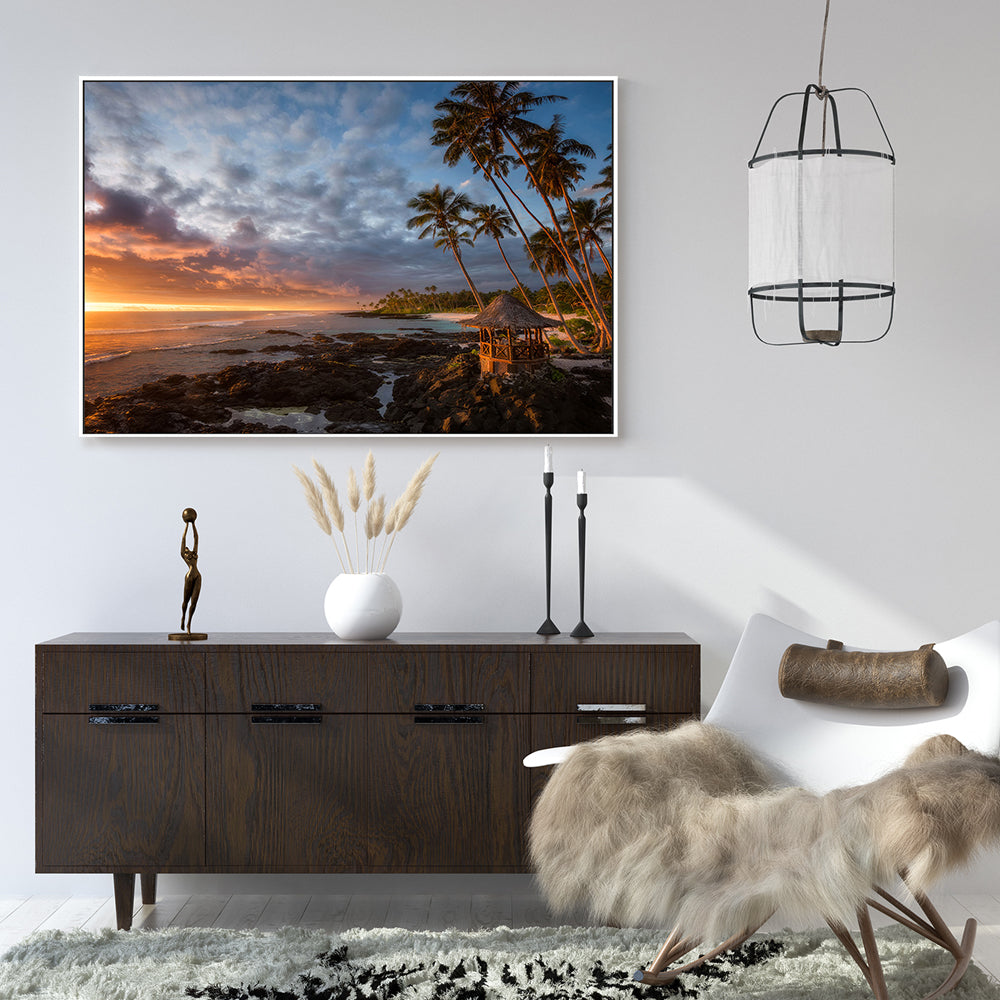 wall-art-print-canvas-poster-framed-Return To Paradise, by Richard Vandewalle-by-Plus X Studio-Gioia Wall Art