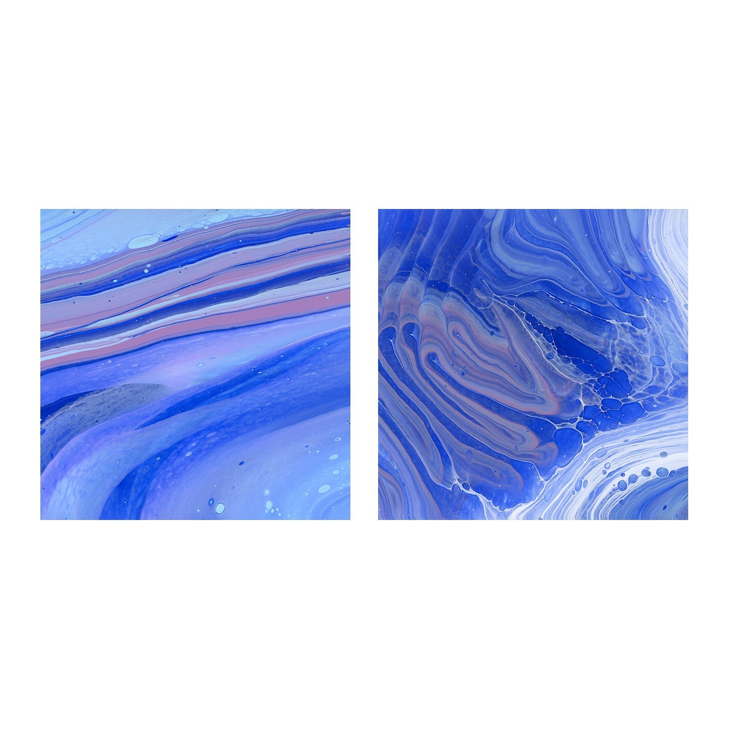 wall-art-print-canvas-poster-framed-Rise And Flow , Style A & B, Set Of 2 , By Cathy Anderson , By Cathy Anderson-1