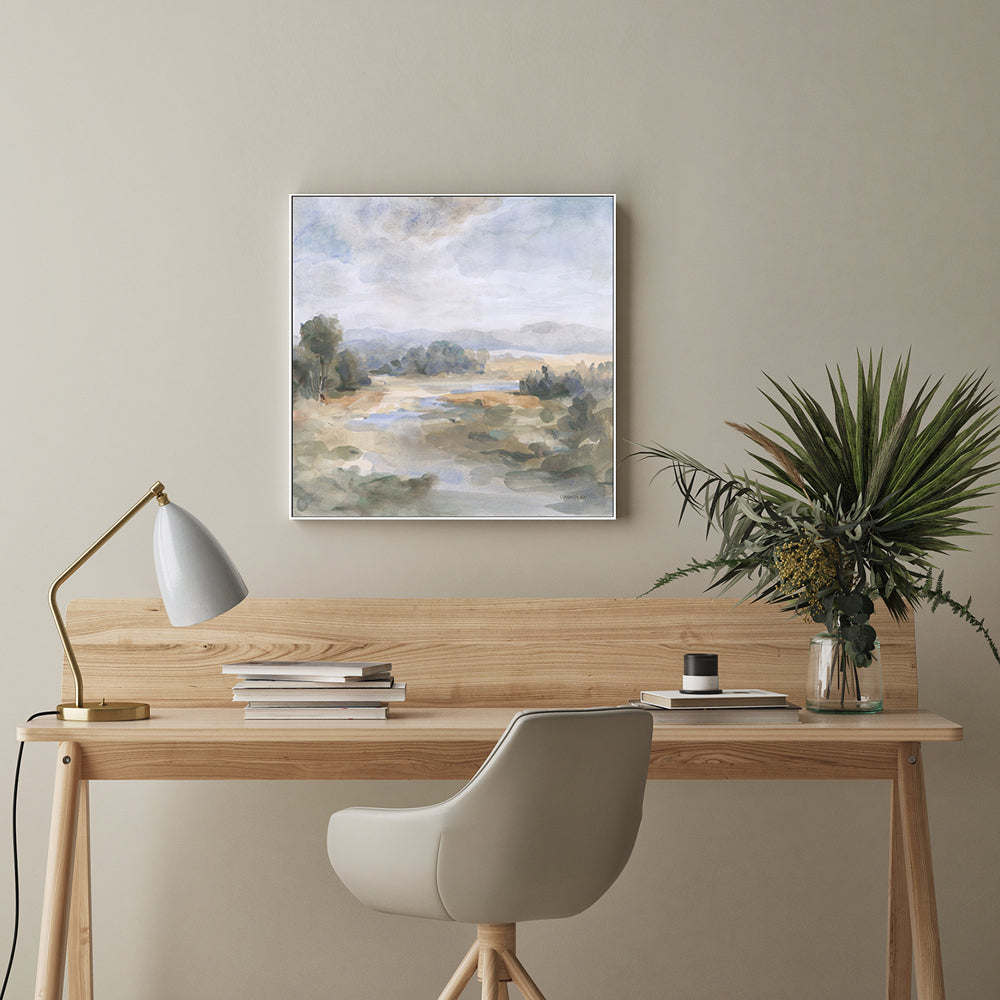 wall-art-print-canvas-poster-framed-River Afternoon, Style B-7