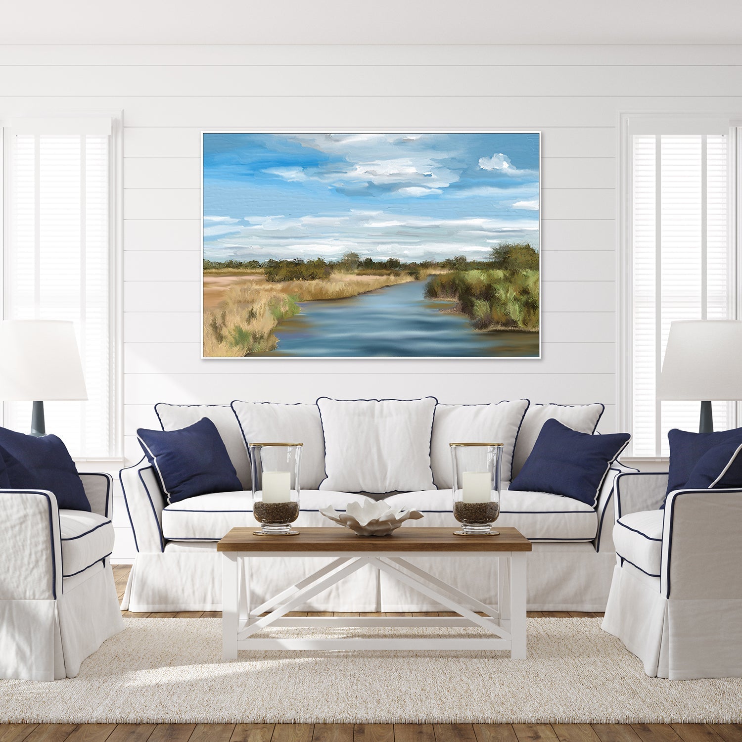 wall-art-print-canvas-poster-framed-River of Reeds, Botswana , By Jenna Alheit-7