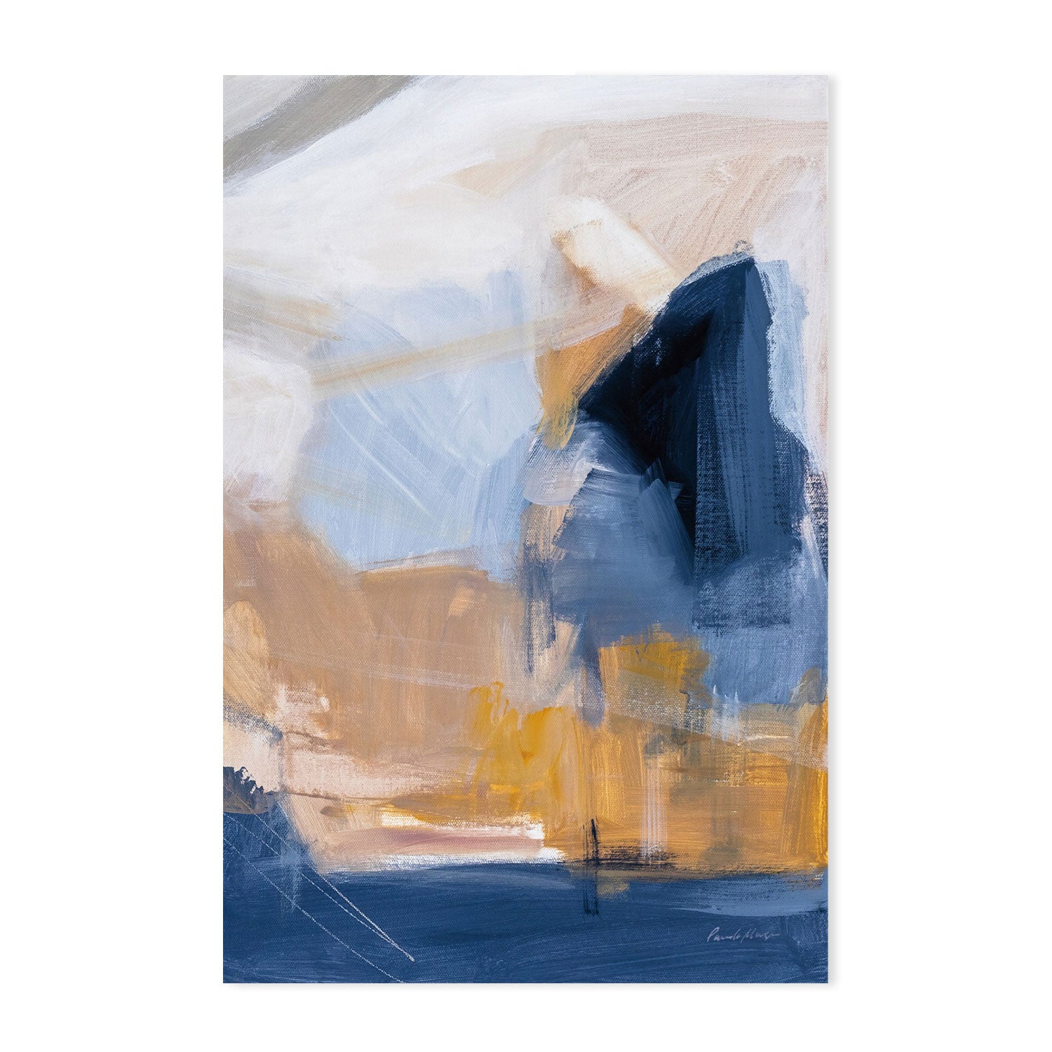 wall-art-print-canvas-poster-framed-Riverbank-by-Pamela Munger-Gioia Wall Art