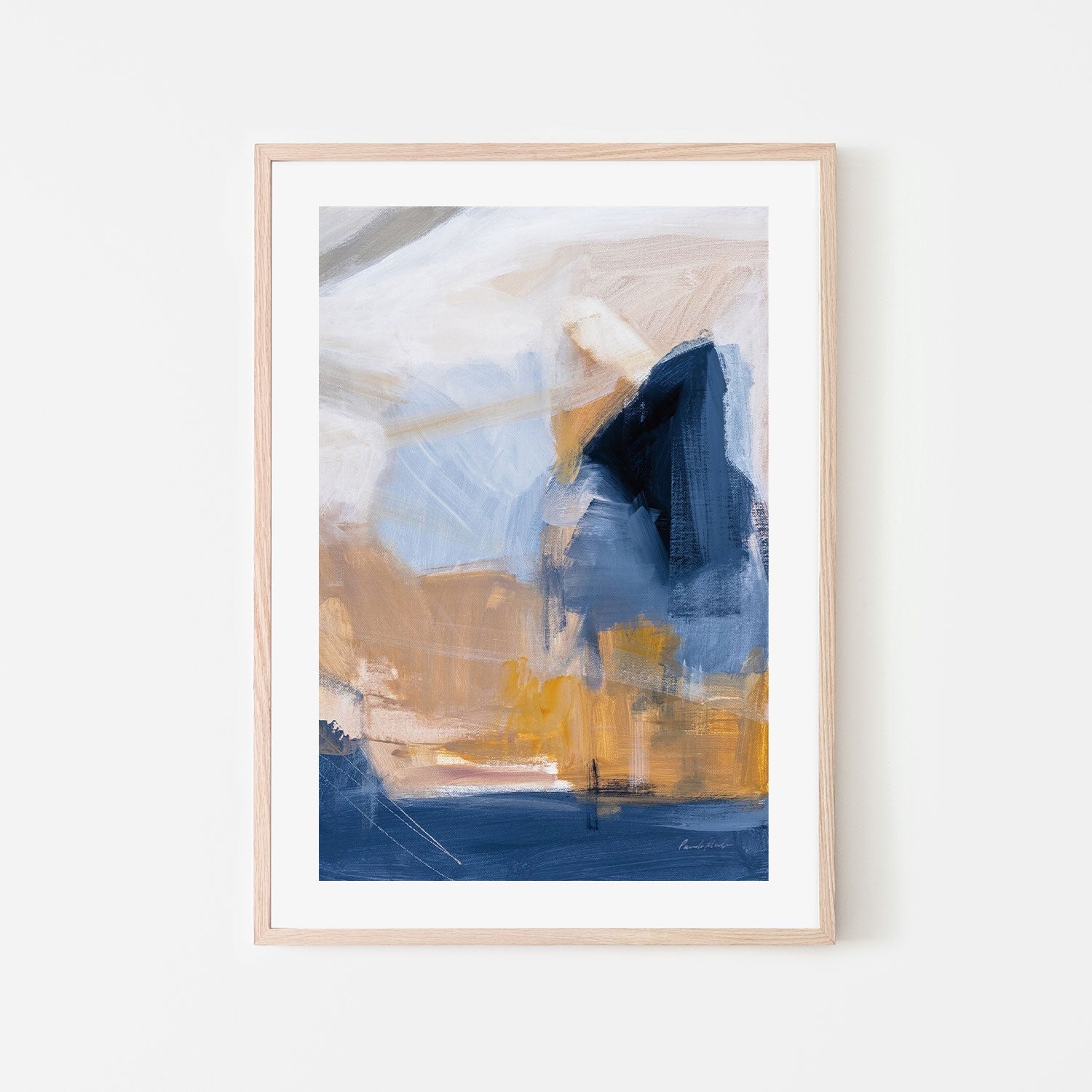 wall-art-print-canvas-poster-framed-Riverbank-by-Pamela Munger-Gioia Wall Art