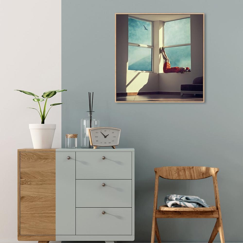 wall-art-print-canvas-poster-framed-Room With A View, By Ambra-by-Plus X Studio-Gioia Wall Art