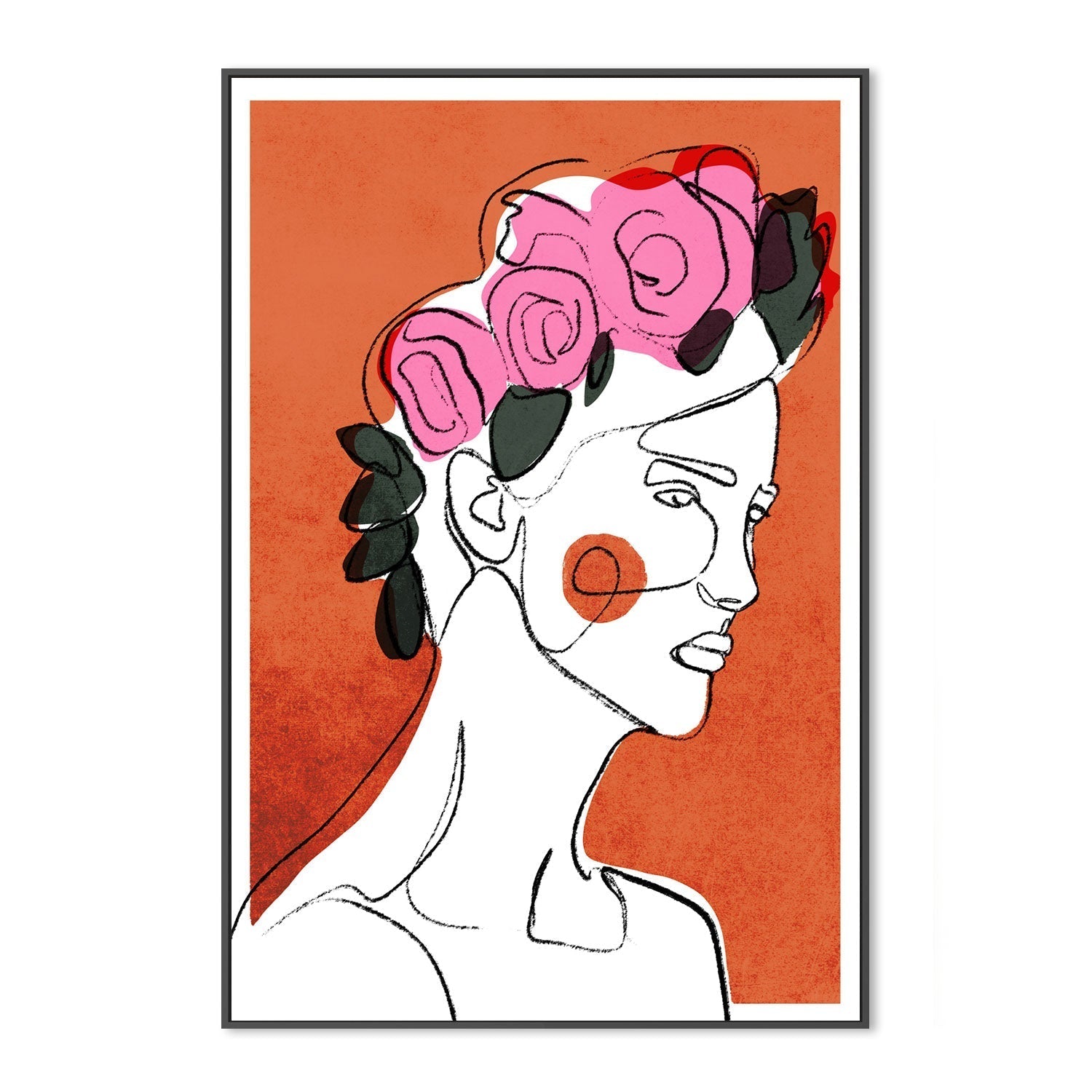 wall-art-print-canvas-poster-framed-Rose Amor , By Treechild-GIOIA-WALL-ART