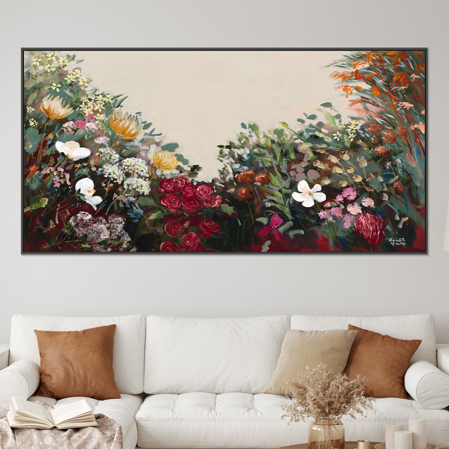 wall-art-print-canvas-poster-framed-Rose Vintage-2
