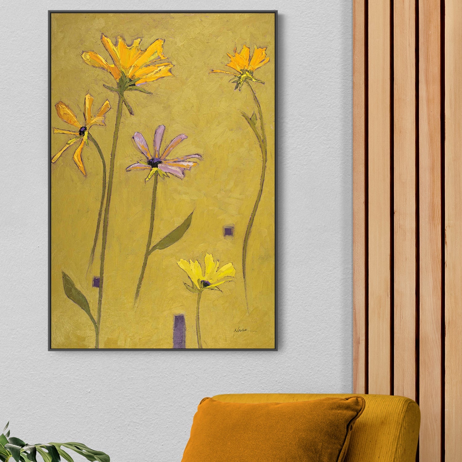 wall-art-print-canvas-poster-framed-Rudbeckia Float-2