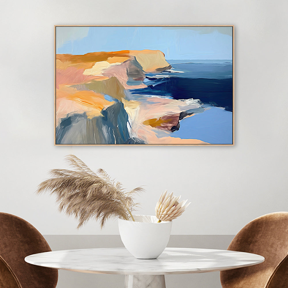 wall-art-print-canvas-poster-framed-Rugged Coastline , Style A, By Accent Art Studio , By Accent Art Studio-2