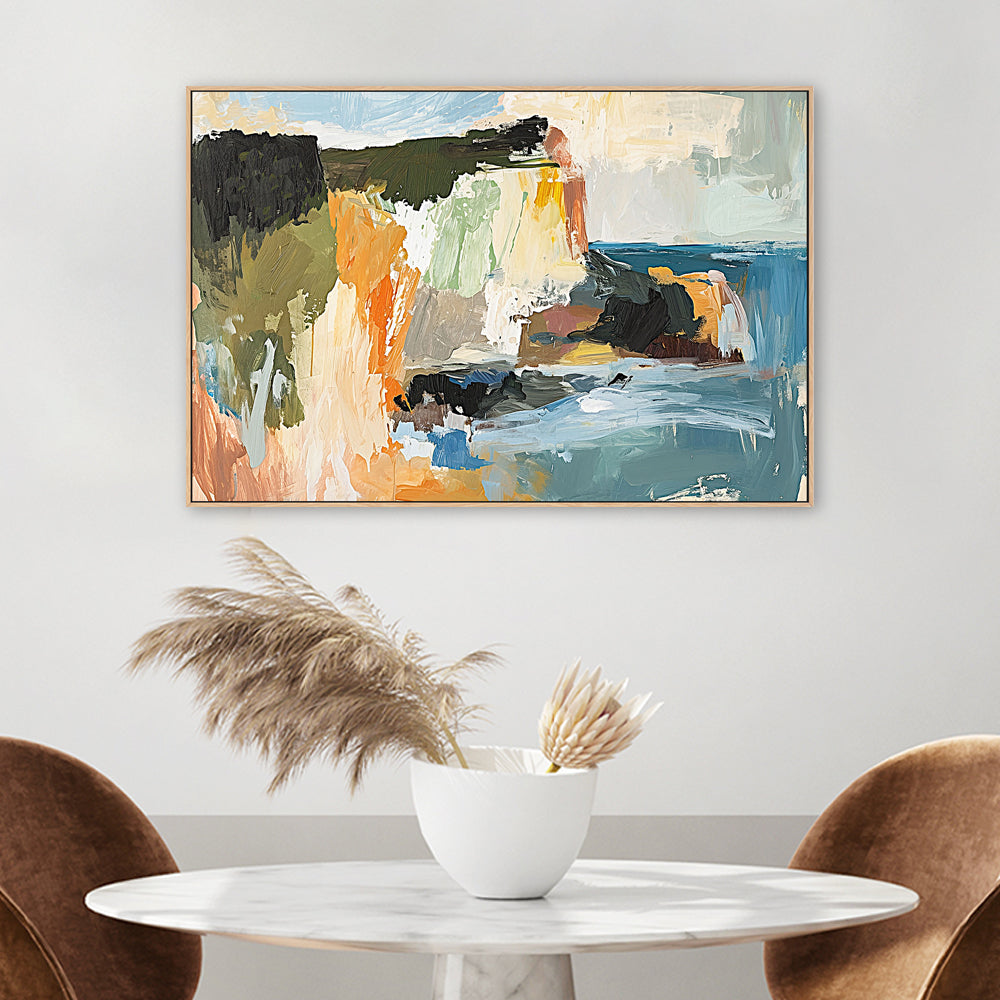wall-art-print-canvas-poster-framed-Rugged Coastline , Style A, By Accent Art Studio , By Accent Art Studio-2