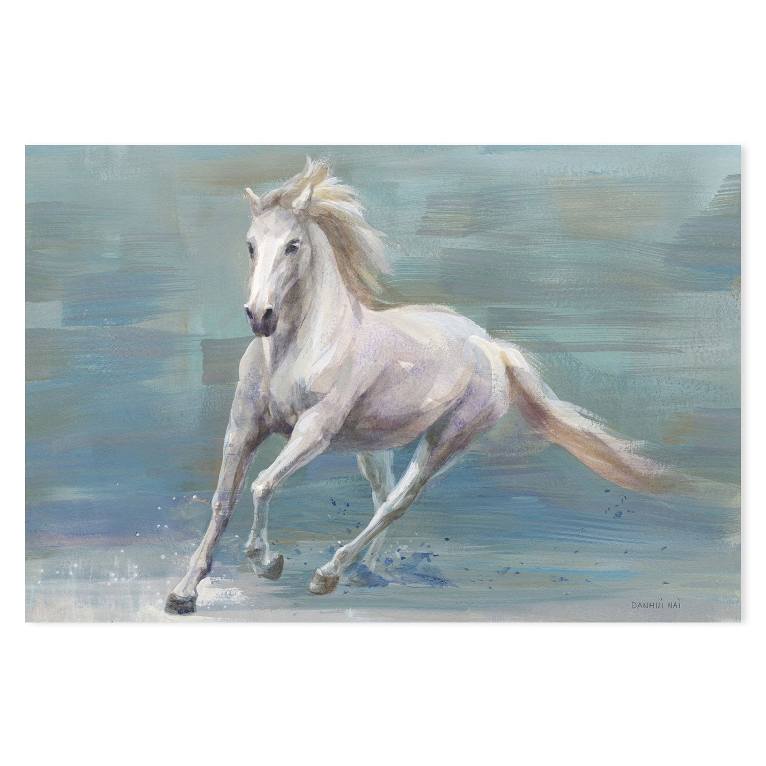 wall-art-print-canvas-poster-framed-Running Free-by-Danhui Nai-Gioia Wall Art