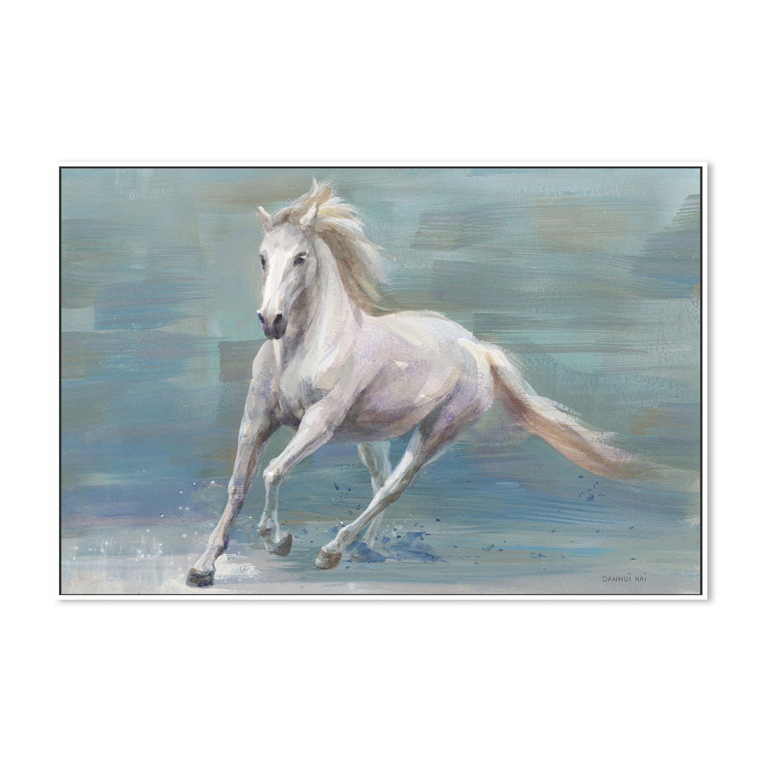 wall-art-print-canvas-poster-framed-Running Free-by-Danhui Nai-Gioia Wall Art