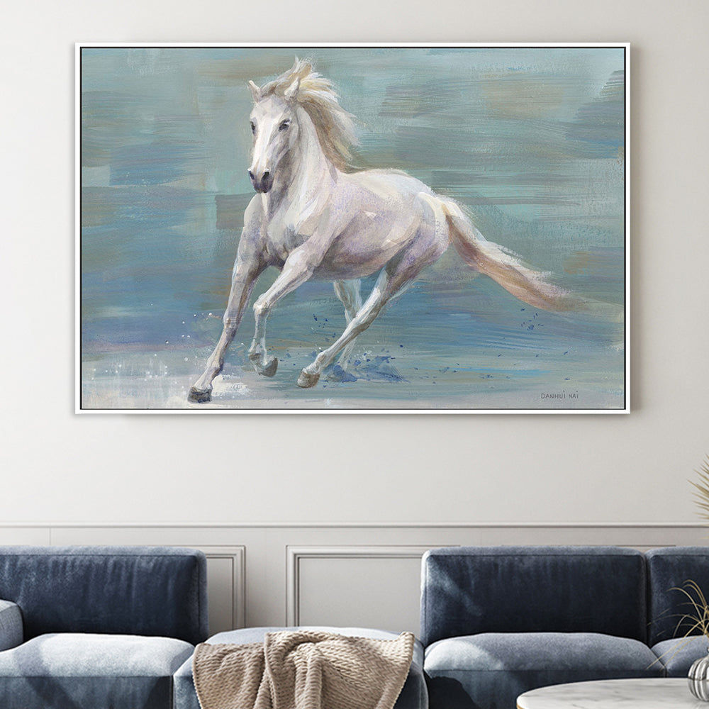 wall-art-print-canvas-poster-framed-Running Free-by-Danhui Nai-Gioia Wall Art