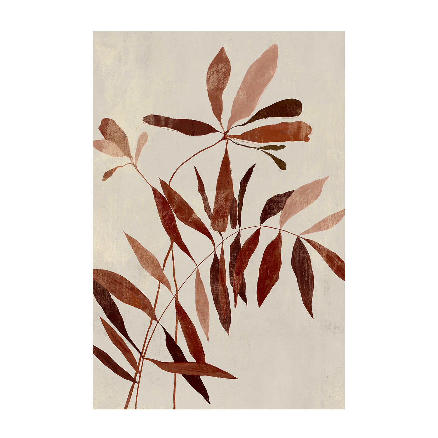 wall-art-print-canvas-poster-framed-Rust, Style A , By Aria K-1