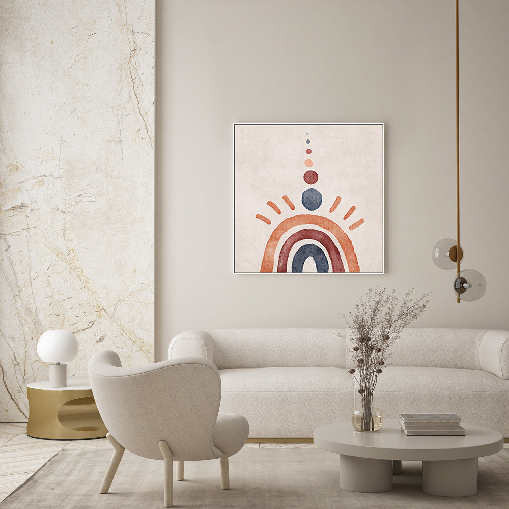 wall-art-print-canvas-poster-framed-Rustic Rainbow , By Emel Tunaboylu-GIOIA-WALL-ART