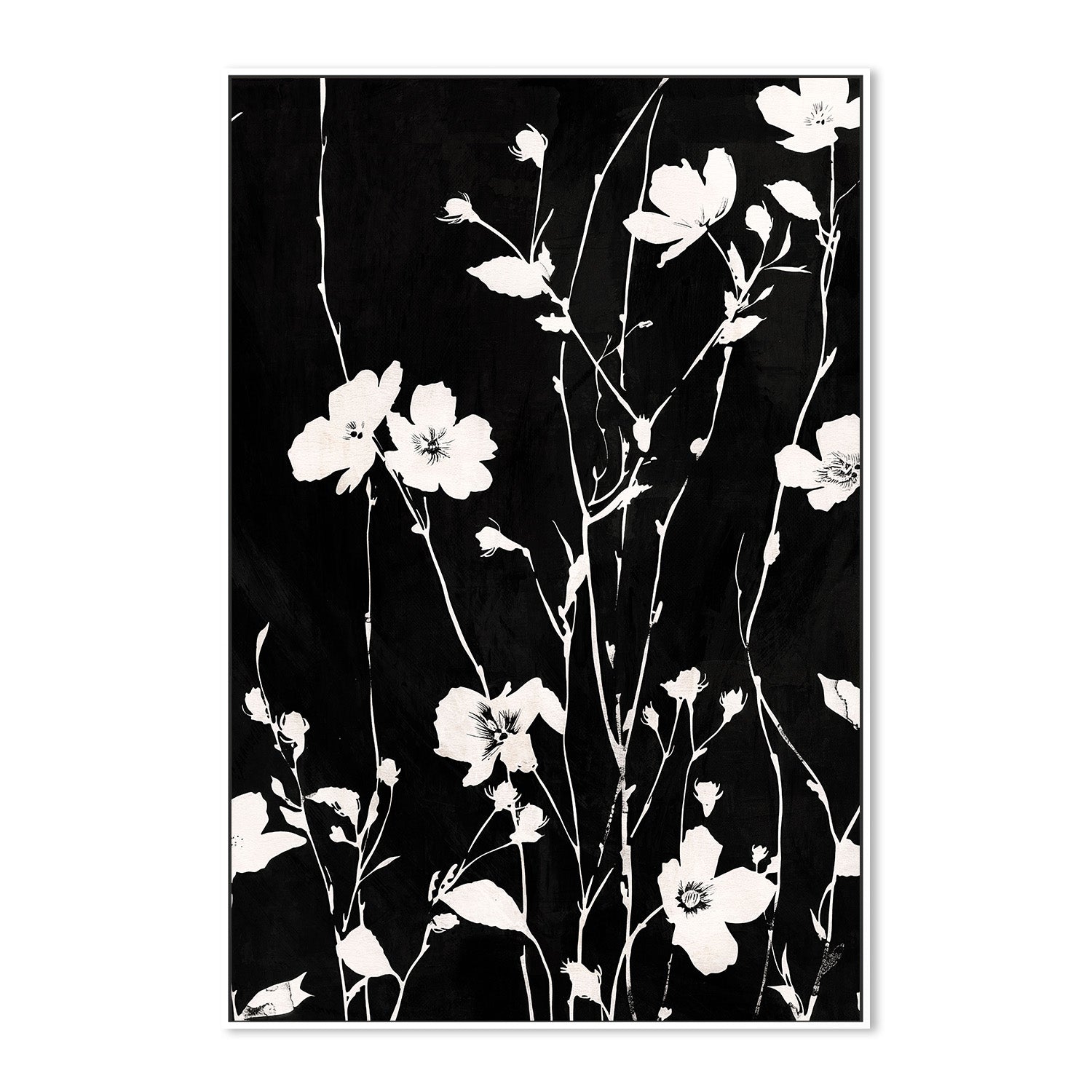wall-art-print-canvas-poster-framed-Sable Stems, Style B-5