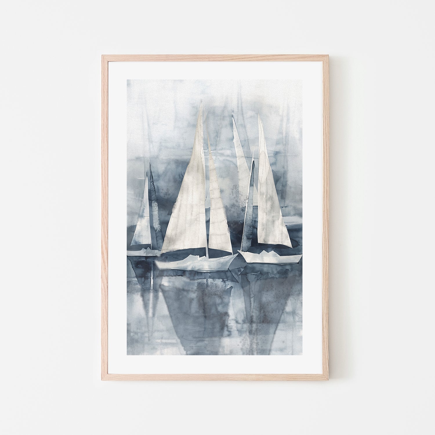 wall-art-print-canvas-poster-framed-Sail The Sea , Style B, By Nina Blue-6