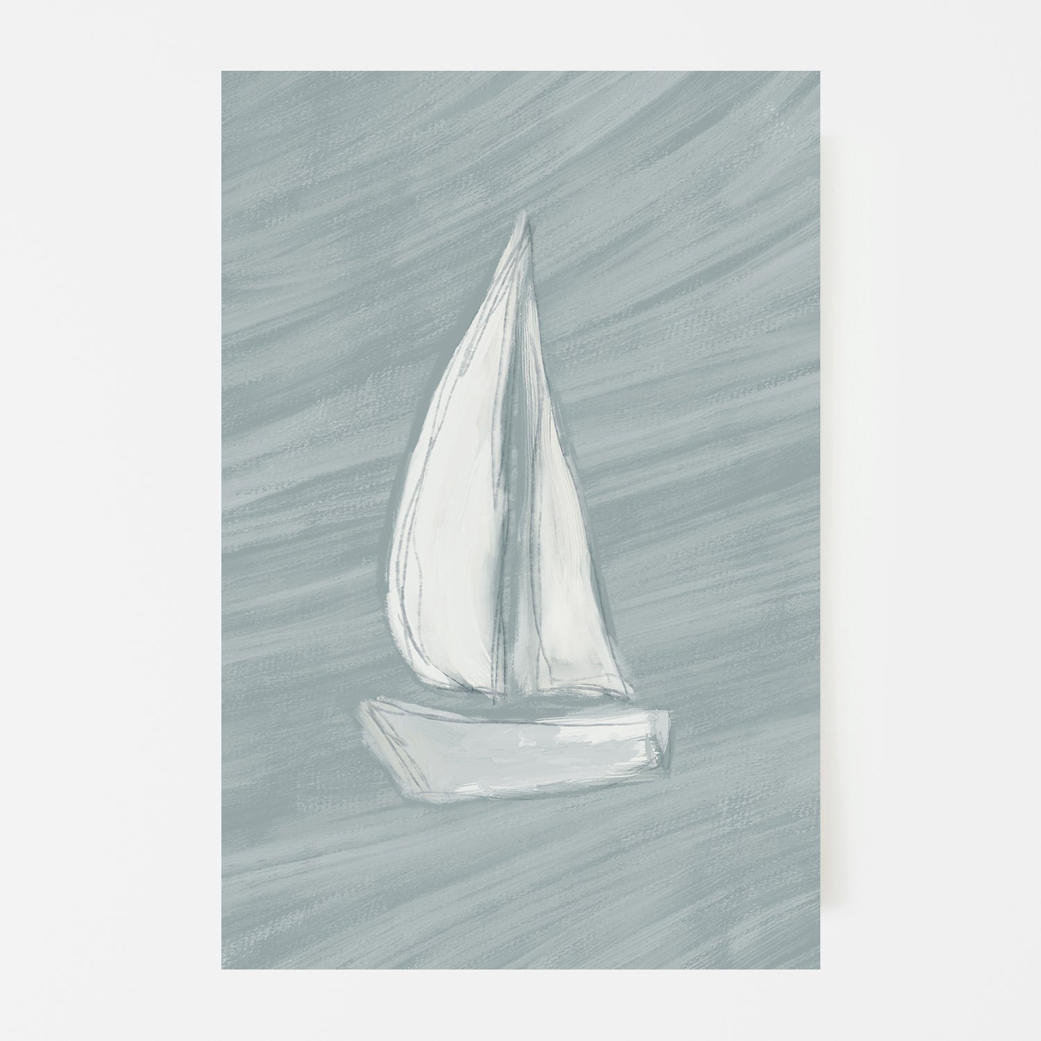 wall-art-print-canvas-poster-framed-Sailboat , By Jetty Home , By Jetty Home-1