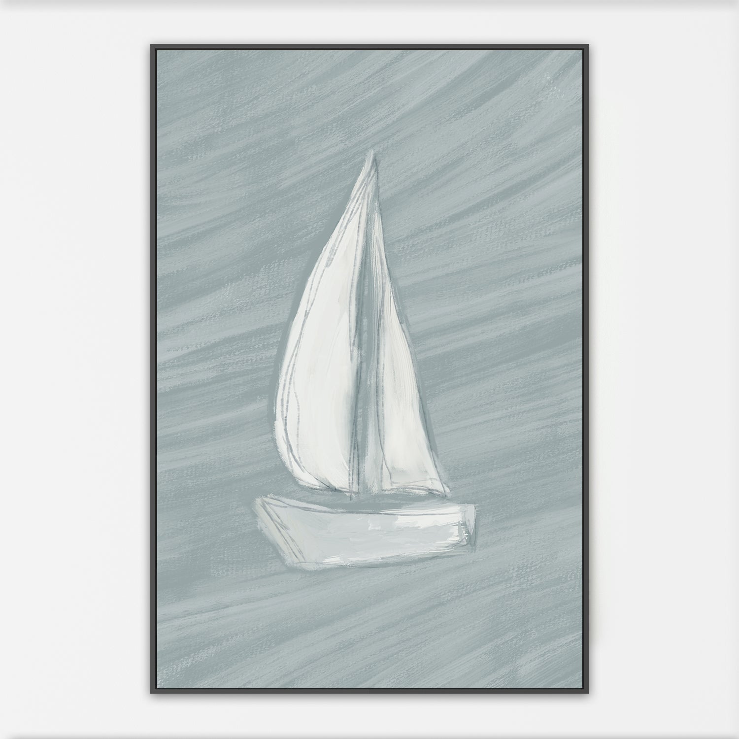 wall-art-print-canvas-poster-framed-Sailboat , By Jetty Home , By Jetty Home-3