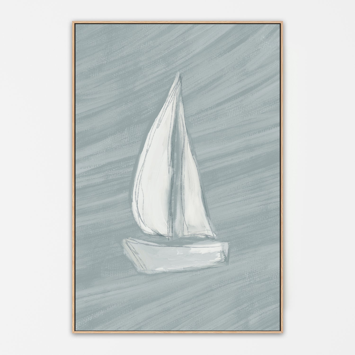 wall-art-print-canvas-poster-framed-Sailboat , By Jetty Home , By Jetty Home-4