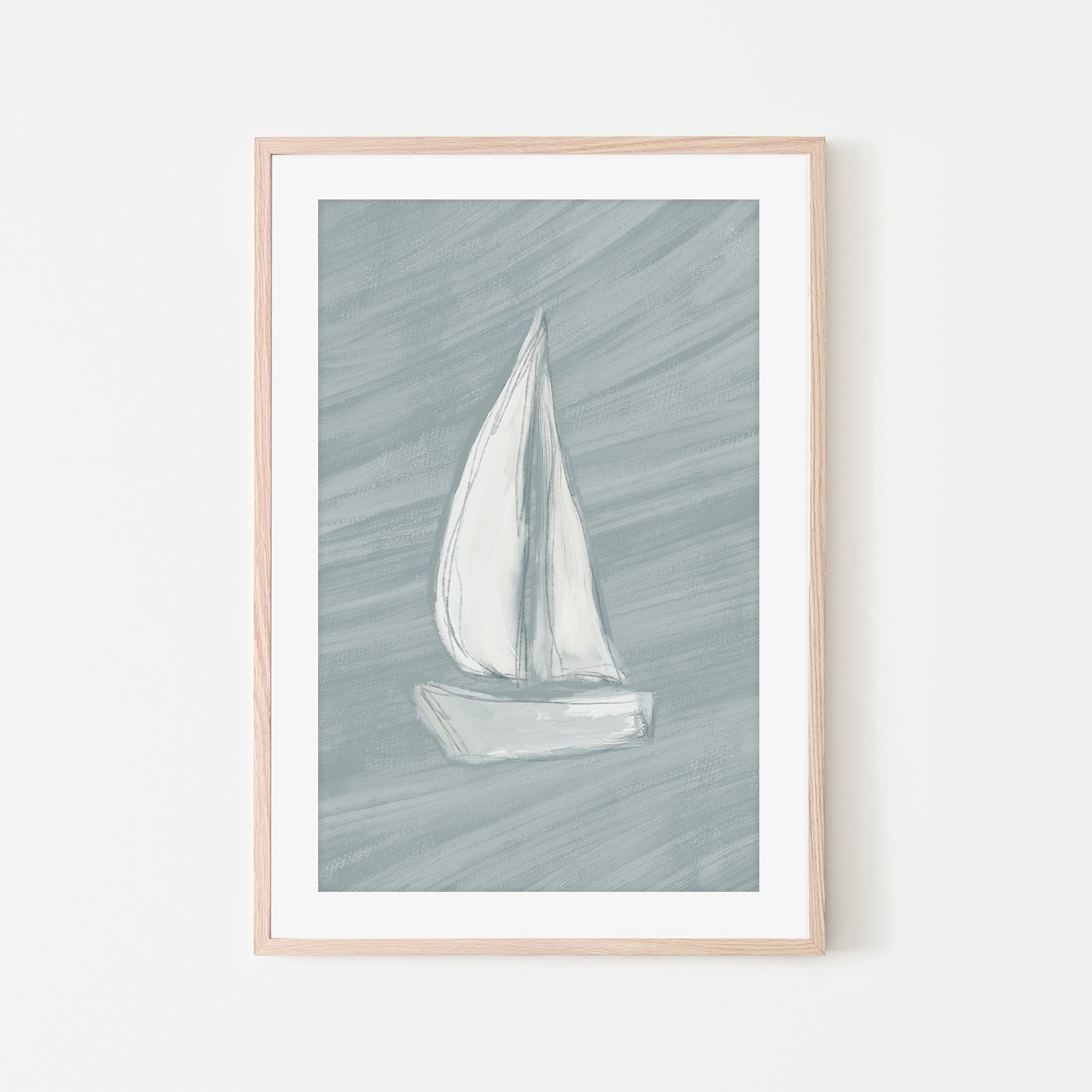 wall-art-print-canvas-poster-framed-Sailboat , By Jetty Home , By Jetty Home-6