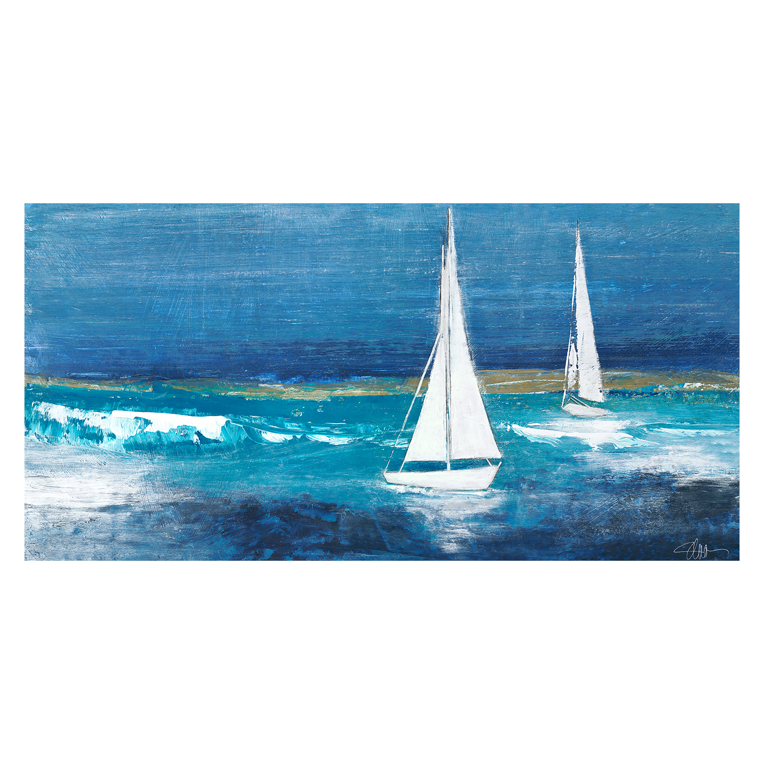 wall-art-print-canvas-poster-framed-Sailing Blue , By Filippoloco-1