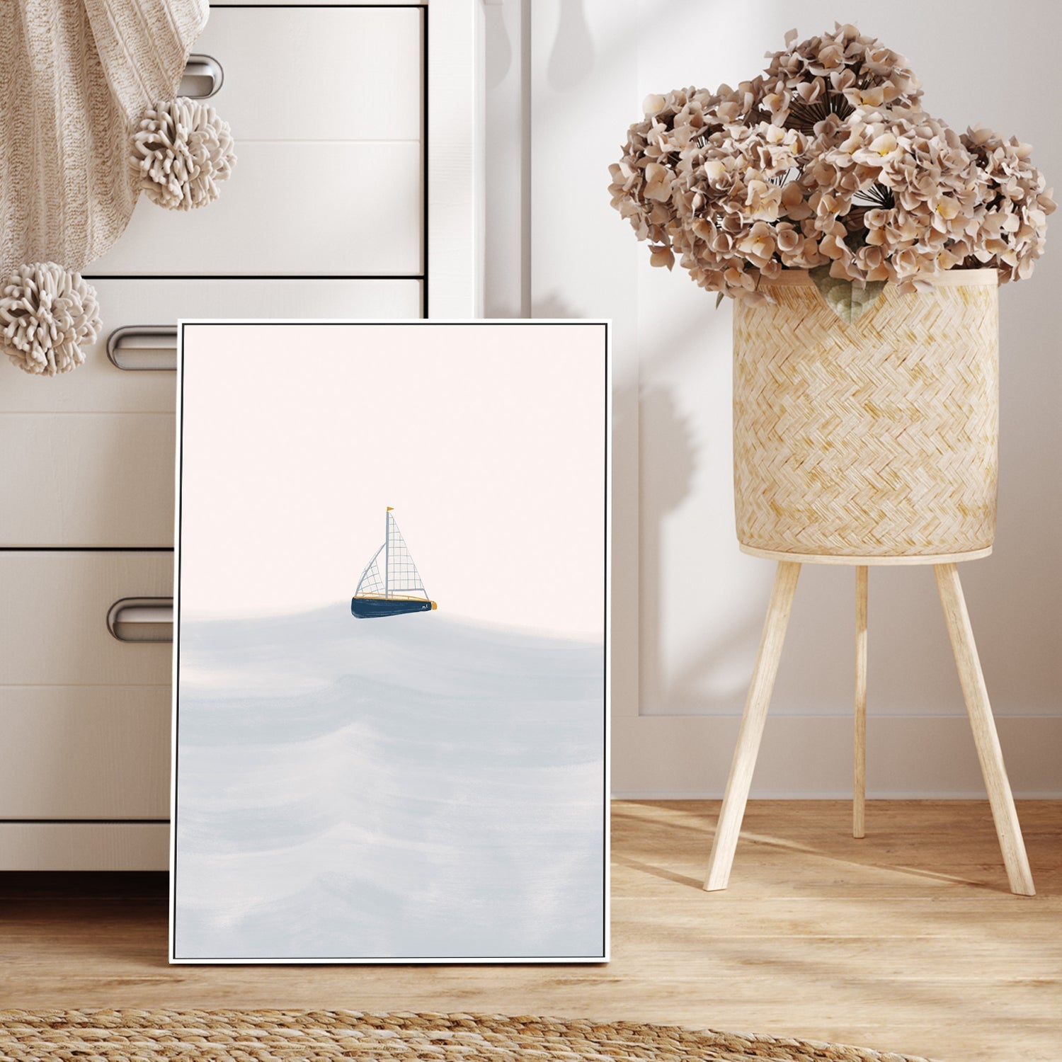 wall-art-print-canvas-poster-framed-Sailing Boat , By Menina Lisboa-2