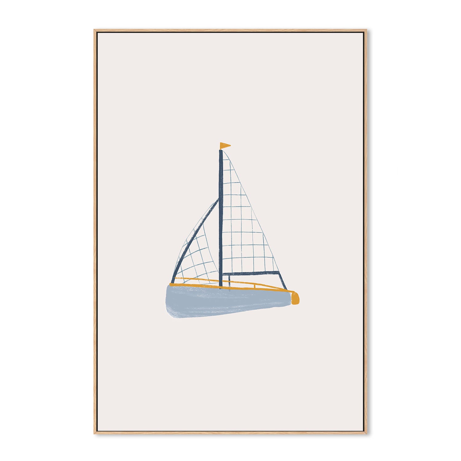 wall-art-print-canvas-poster-framed-Sailing Boat , By Menina Lisboa-4