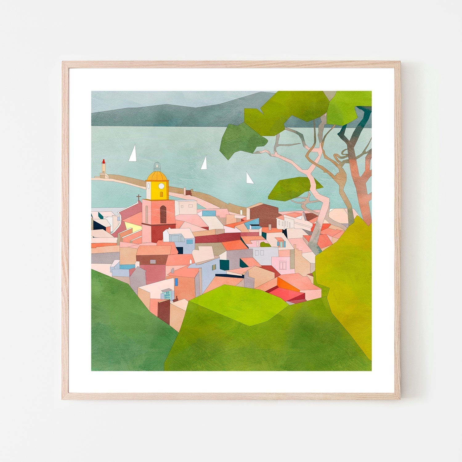 wall-art-print-canvas-poster-framed-Saint Tropez , By Ana Rut Bre-6